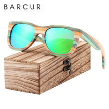 Load image into Gallery viewer, Wood Sunglasses-UV400
