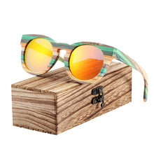 Load image into Gallery viewer, Wood Sunglasses-UV400