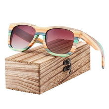 Load image into Gallery viewer, Wood Sunglasses-UV400