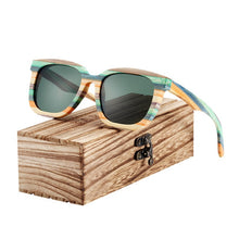 Load image into Gallery viewer, Wood Sunglasses-UV400